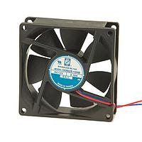 Quạt DC trục, 80x80x25mm, 12VDC, 40CFM, Bi, 2 dây dẫn 24AWG, Bộ đo tốc độ 5VTTL Orion Fans OD8025-12HB-01