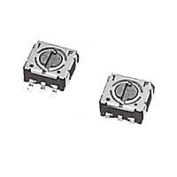 Nidec Components CS-4-12XB ロータリースイッチ SMD セレクター 1極2投、ガルウィング、非ショート