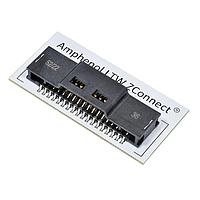 Đầu nối ZConnect, Đầu nối tuân thủ LV214, Mã A, Đầu nối ổ cắm, Nhựa, 1A, 36 chân, Đầu nối cái, Khóa nhanh, Đế PCB SMT 90 độ Amphenol LTW Z2A1-36AFRS-BA0001