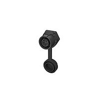 Amphenol Commercial Products MRDAH05L13000 Standard Circular Connector HARSH MRD Connector, IP67, 5pin, FEMALE PLASTIC HOUSING & SOCKET CONTACT