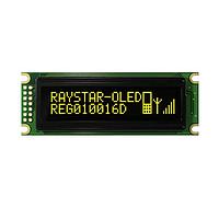 Microtips Technology REG010016DYPP5N00000 OLED Displays Yellow OLED 100 x 16 Graphic Display