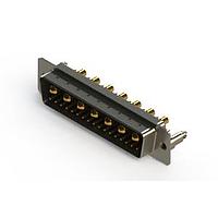 EDAC 627-24W7224-2T5 Mixed Contact D-Sub Connectors Vertical Combo Dsub