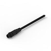 Cáp cảm biến / Cáp chấp hành WRCIRC M12 Vít Mã hóa A Bộ cáp với cáp PVC dài 2 m Thẳng với đai ốc nhựa Đầu nối đực, phân cực 5 Wurth Elektronik 643611120305