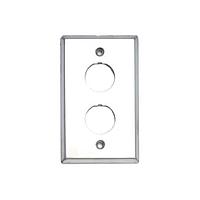 Ống dẫn dây & Rãnh đi dây mặt trước công nghiệp SG tấm chắn 2 cổng bằng thép không gỉ Belden E200002 000S1