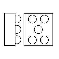 EEPROM 64kB Giao tiếp nối tiếp I2C 1.7V 1MHz Chế độ Nhanh STMicroelectronics M24C64-FCS6TP/K