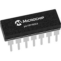 Microchip Technology PIC16F18023-E/P マイクロコントローラ 3.5KB フラッシュ、128EE、256B RAM、10ビット ADC、PWM、CCP、HLT、WDT、PPS、EUSART、SPI/I2C