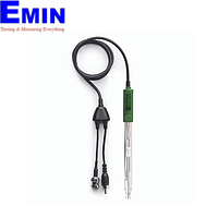 Điện Cực pH/nhiệt độ thủy tinh cổng BNC+RCY HANNA HI1131Y (0 ~ 14pH, 3.5M KCl)