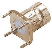 HUBER+SUHNER 82_BNC-75-0-2/122_NH PCB Connectors BNC straight PCB jack(f)