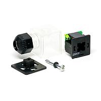 Đầu nối DIN tròn LOẠI A 2 CỰC TRONG SUỐT C4 230V Molex 1212070106