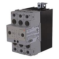 Carlo Gavazzi RGC2A22D25KKE Solid State Relays 2-pole DIN-rail mount SSR, Zero-cross switching, Operating voltage (Ue): 42 - 242 Vac (800 Vp), Rated current (Ie): 25 Aac, Control voltage (Uc): 5 - 32 Vdc, Built-in overvoltage protection