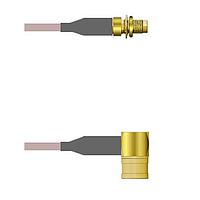 Amphenol Custom Cable Q-3103V000H144i RF Cable Assemblies SMA-SJB/SMB-RP G142 144I