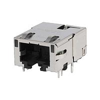 Jack từ MagJackRJ45,1X1,10G,KHÔNG_POE,CÁNH DƯỚI,XÁM/VÀNG,HÀN LƯỢN Bel Magnetic Solutions G10-1GHT-056H