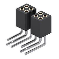 Mill-Max 853-93-100-20-001000 Right Angle Socket .05" 100 POS R/ANGLE
