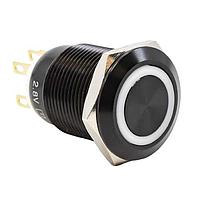 E-Switch PV4F2Y011-311 안티-반달 2A 24VDC 19mm 오프-(온)+온-(오프)