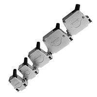 Molex / FCT 173111-0400 D-Sub Backshells FCT METAL HOOD S3 45DEG W/THMBSCRW