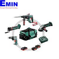 Bộ dụng cụ cầm tay chạy bằng pin METABO COMBO SET 4.0 (SE 18 LTX 4000 + KHA 18 LTX + W 18 LTX 125 QUICK + MT 18 LTX)