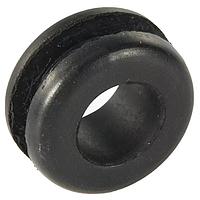 Essentra Components 498123 Open Hole EPDM Grommet, Black, 40 mm Hole, 4mm Panel Thk