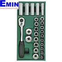 Bộ khay đầu tuýp 26 chi tiết 1/2" SATA 09915