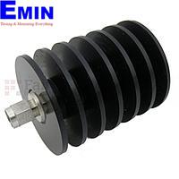 Fairview SA18S25W-40 40 dB Fixed Attenuator SMA Male To SMA Female Up To 18 GHz Rated To 25 Watts With Black Aluminum Heatsink Body