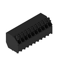 Khối Kết Nối Cố Định WR-TBL 3.5mm bước chân Monoblock THR Đen 45 độ Đầu cáp chân đôi Không vít Đẩy vào 5P Wurth Elektronik 691810120305