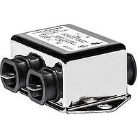 Schurter 3-134-824 파워 라인 필터 FMAB NEO 1상 AC 필터 보호 등급 II용, 6A a. 250VAC, M5