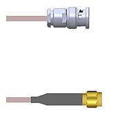 Amphenol Custom Cable Q-0J0680005012i RF Cable Assemblies BNC-SP/SMA-SP G316 12I