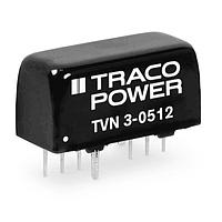 TRACO Power TVN 3-0912 Isolated 3W 4.5-13.2Vin SIP-8 9Vout 333mA