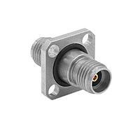 Bulgin RFAA4SMAPSMAP RF Connectors / Coaxial Connectors SMA Plug to SMA Plug RF Adapter, 4 Hole Flange