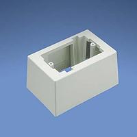 Panduit JB1DEI-A Power Rated Surface Mount Box Sngl Gang Low Volt 1-piece Deep Out