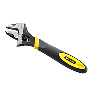 STANLEY 90-948 MaxSteel Adjustable Wrench with Rubber Grip (8in/200mm)