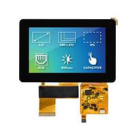 Riverdi SM-RVT43HLTNWC00 TFT LCD 디스플레이 4.3" RGB, 고휘도, IPS, UxTouch, ILI2132