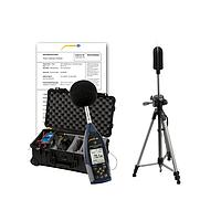 Máy đo giám sát độ ồn ngoài trời PCE 428-EKIT-ICA (25-136 dbA; chứng chỉ ISO)
