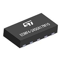 STMicroelectronics ECMF4-2450A17M10 ESD保護付きコモンモードフィルター 高速シリアルインターフェース用コモンモードフィルター ESD保護