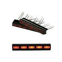 Dãy Đèn LED Vàng 5 Phân Đoạn 585nm 10mcd Góc 110 Độ Lumex SSA-LXB525YD