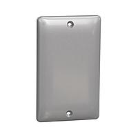 Square D SQWS140001GY Blank Plate 1 GANG BLANK MATTE WALL PLATE GY