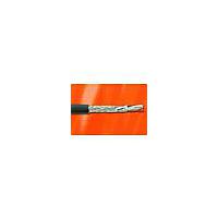 Alpha Wire 45374 BK199 Commercial Application 18 AWG 4 Conductor 300V Foil, TPE Spool Black PER FT