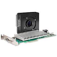 Bộ Camera Bao gồm camera màu Basler boost với cảm biến CMOS Sony IMX255, 93 fps và độ phân giải 9 MP cùng với card giao diện Basler CXP-12 1C. Basler 107915