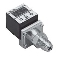 Đồng hồ đo áp suất - 100 ~ 1000 kPa, phiên bản đo áp suất tổng hợp, đầu ra điện áp chuyển mạch PNP mở cổng, khí/chất lỏng ăn mòn, ren R 1/4, đầu cáp Nidec Components PG-35L-103R-PR2