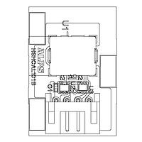 Alps Alpine HSHCAL101B ບອດມາວນທ໌ ເຊນເຊີວຄວາມຊື່ນ Mod PCB 13x30x10mm 5V ມີການຄຸດ Humiseal