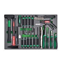 TOPTUL GED2105 Hammer, Punch, Chisel & Plier Set (21 pcs)