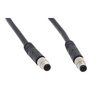 NorComp CCA-000-M01R227 Sensor Cables / Actuator Cables M5 2 pos Male/Male straight/straight 1m