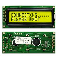 Newhaven Display NHD-0216EZ-FL-YBW Character LCD Module STN- Y/G Transfl 85.0 x 36.0