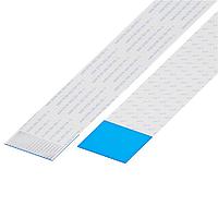 Cáp nhảy FFC / FPC 1mm Pitch FlatFlexCable, 16 tiếp điểm, Dẫn điện mặt đối diện, Dài 203mm/8in, Mạ thiếc GCT (Global Connector Technology) 10-16-D-0203-C-4-08-4-T