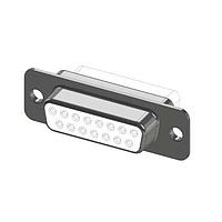 Vỏ D-Sub 15 CHÂN CÁI D HÀN NICKEL TRẮNG MH Connectors MHDBC15SS-NW