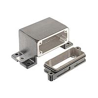 HARTING 19400160978 Headers & Wire Housings 16 HPR Enlarged Surface Mount Housing, Screw Locking, Horizontal Entry, 4xM25