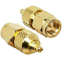 Bộ chuyển đổi RF - Giữa đầu cắm SMA và đầu cắm MMCX Linx Technologies - TE Connectivity ADP-SMAM-MMXM