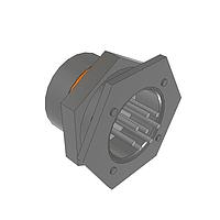 Bộ Kết Nối AccliMate(TM) IP68 Vỏ Bọc Tròn Chịu Nước Lắp Bảng Samtec ACRK-22-03-G-S-B1-M-1