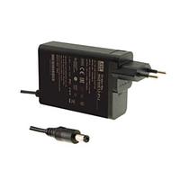 Phích cắm cố định 75W 12V 6.25A Phích cắm AC EU Phích cắm DC 2.1x5.5 MEAN WELL NGE90E12-P1J