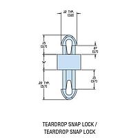 Khoảng cách mét HSP-MDLS-1-08M V-0 TỰ NHIÊN Heyco 10484F