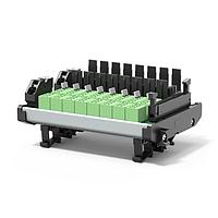 Cầu dao PDS cho ESS20-003 16P, 3 cực, 5 đầu ra tải, 1 cực tín hiệu, 5 cực E-T-A Circuit Breakers SVS02-16-P310-L50-S15-E00-B10